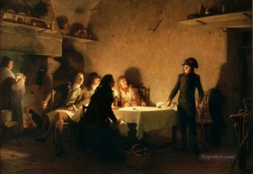 La cena de Beaucaire Jean Jules Antoine Lecomte du Nouy Realismo orientalista Pinturas al óleo
